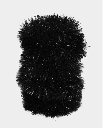 Ghirlandă Aniversară 9cm Negru Metalic - ALEKBG