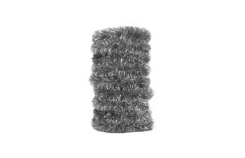 Ghirlandă din beteală 6cm argintiu metalizat, 2 m – fotografie originală a produsului