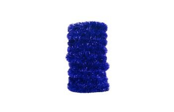 Ghirlanda natalizia in lamé 6cm blu metallizzato, 2 m – foto originale del prodotto
