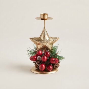 ALEK-0096 Golden Star Berry Decor studio photograph